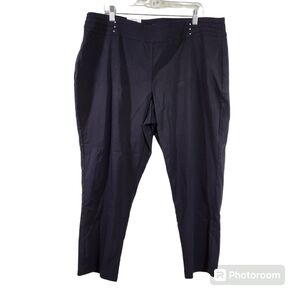 JM Collection Black Dress Pants, sz 20W